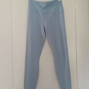 Athleta Transcend 7/8 Leggings Soft Excellent Condition Medium Light Blue